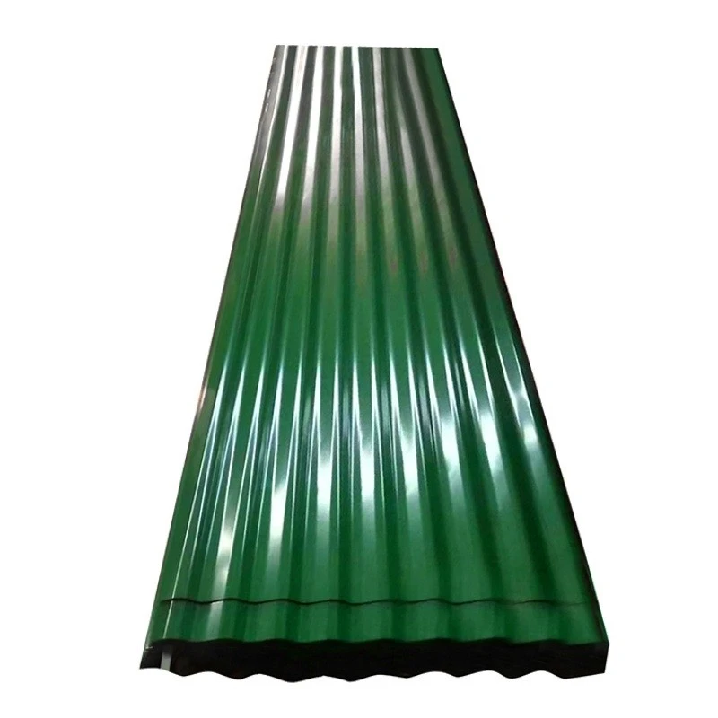 Corrugated steel roofing sheet factory